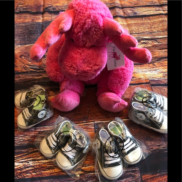 Baby Toddler Green Camo Lace-up Hightop Prewalkers